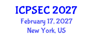 International Conference on Power Systems and Energy Conversion (ICPSEC) February 17, 2027 - New York, United States International Conference on Power Systems and Energy Conversion (ICPSEC) February 17, 2027 - New York, United States