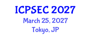 International Conference on Power Systems and Energy Conversion (ICPSEC) March 25, 2027 - Tokyo, Japan International Conference on Power Systems and Energy Conversion (ICPSEC) March 25, 2027 - Tokyo, Japan