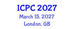 International Conference on Pragmatics and Communication (ICPC) March 15, 2027 - London, United Kingdom International Conference on Pragmatics and Communication (ICPC) March 15, 2027 - London, United Kingdom