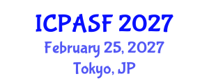 International Conference on Precision Agriculture and Satellite Farming (ICPASF) February 25, 2027 - Tokyo, Japan International Conference on Precision Agriculture and Satellite Farming (ICPASF) February 25, 2027 - Tokyo, Japan