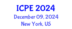 International Conference on Precision Engineering (ICPE) December 09, 2024 - New York, United States