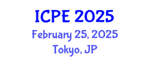 International Conference on Precision Engineering (ICPE) February 25, 2025 - Tokyo, Japan
