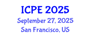 International Conference on Precision Engineering (ICPE) September 27, 2025 - San Francisco, United States