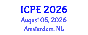 International Conference on Precision Engineering (ICPE) August 05, 2026 - Amsterdam, Netherlands