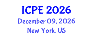 International Conference on Precision Engineering (ICPE) December 09, 2026 - New York, United States International Conference on Precision Engineering (ICPE) December 09, 2026 - New York, United States