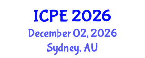 International Conference on Precision Engineering (ICPE) December 02, 2026 - Sydney, Australia