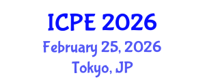 International Conference on Precision Engineering (ICPE) February 25, 2026 - Tokyo, Japan
