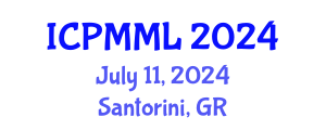 International Conference on Predictive Maintenance and Machine Learning (ICPMML) July 11, 2024 - Santorini, Greece