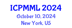International Conference on Predictive Maintenance and Machine Learning (ICPMML) October 10, 2024 - New York, United States