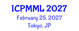 International Conference on Predictive Maintenance and Machine Learning (ICPMML) February 25, 2027 - Tokyo, Japan International Conference on Predictive Maintenance and Machine Learning (ICPMML) February 25, 2027 - Tokyo, Japan