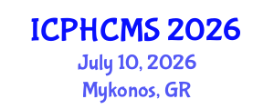 International Conference on Prehypertension, Hypertension and Cardio Metabolic Syndrome (ICPHCMS) July 10, 2026 - Mykonos, Greece International Conference on Prehypertension, Hypertension and Cardio Metabolic Syndrome (ICPHCMS) July 10, 2026 - Mykonos, Greece