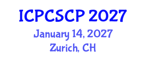 International Conference on Prestressed Concrete Structures and Corrosion Prevention (ICPCSCP) January 14, 2027 - Zurich, Switzerland