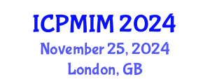 International Conference on Preventive Medicine and Integrative Medicine (ICPMIM) November 25, 2024 - London, United Kingdom