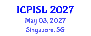 International Conference on Privacy and Information Security Law (ICPISL) May 03, 2027 - Singapore, Singapore International Conference on Privacy and Information Security Law (ICPISL) May 03, 2027 - Singapore, Singapore