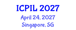 International Conference on Private International Law (ICPIL) April 24, 2027 - Singapore, Singapore International Conference on Private International Law (ICPIL) April 24, 2027 - Singapore, Singapore
