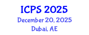 International Conference on Probability and Statistics (ICPS) December 20, 2025 - Dubai, United Arab Emirates