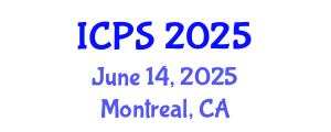 International Conference on Probability and Statistics (ICPS) June 14, 2025 - Montreal, Canada