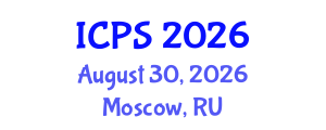 International Conference on Probability and Statistics (ICPS) August 30, 2026 - Moscow, Russia