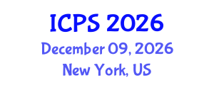 International Conference on Probability and Statistics (ICPS) December 09, 2026 - New York, United States International Conference on Probability and Statistics (ICPS) December 09, 2026 - New York, United States