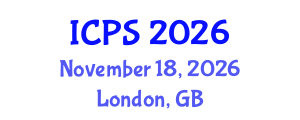 International Conference on Probability and Statistics (ICPS) November 18, 2026 - London, United Kingdom