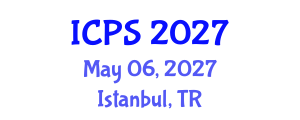 International Conference on Probability and Statistics (ICPS) May 06, 2027 - Istanbul, Turkey International Conference on Probability and Statistics (ICPS) May 06, 2027 - Istanbul, Turkey