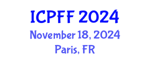 International Conference on Probiotics and Functional Foods (ICPFF) November 18, 2024 - Paris, France