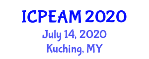 International Conference on Process Engineering and Advanced Materials (ICPEAM) July 14, 2020 - Kuching, Malaysia