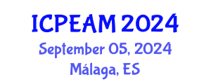 International Conference on Process Engineering and Advanced Materials (ICPEAM) September 05, 2024 - Málaga, Spain