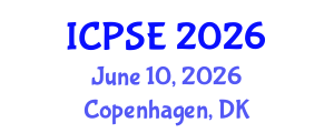 International Conference on Process Systems Engineering (ICPSE) June 10, 2026 - Copenhagen, Denmark