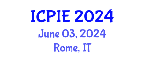 International Conference on Production and Industrial Engineering (ICPIE) June 03, 2024 - Rome, Italy