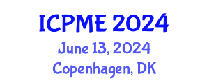 International Conference on Production and Manufacturing Engineering (ICPME) June 13, 2024 - Copenhagen, Denmark