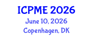 International Conference on Production and Manufacturing Engineering (ICPME) June 10, 2026 - Copenhagen, Denmark