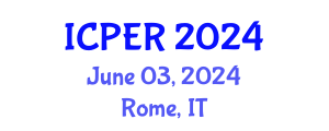 International Conference on Production, Energy and Reliability (ICPER) June 03, 2024 - Rome, Italy