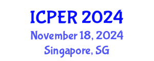 International Conference on Production, Energy and Reliability (ICPER) November 18, 2024 - Singapore, Singapore