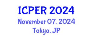 International Conference on Production, Energy and Reliability (ICPER) November 07, 2024 - Tokyo, Japan
