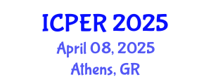 International Conference on Production, Energy and Reliability (ICPER) April 08, 2025 - Athens, Greece