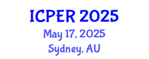 International Conference on Production, Energy and Reliability (ICPER) May 17, 2025 - Sydney, Australia