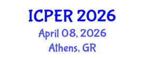 International Conference on Production, Energy and Reliability (ICPER) April 08, 2026 - Athens, Greece