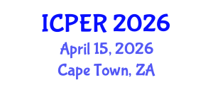 International Conference on Production, Energy and Reliability (ICPER) April 15, 2026 - Cape Town, South Africa