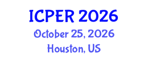 International Conference on Production, Energy and Reliability (ICPER) October 25, 2026 - Houston, United States International Conference on Production, Energy and Reliability (ICPER) October 25, 2026 - Houston, United States