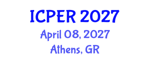 International Conference on Production, Energy and Reliability (ICPER) April 08, 2027 - Athens, Greece International Conference on Production, Energy and Reliability (ICPER) April 08, 2027 - Athens, Greece