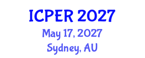 International Conference on Production, Energy and Reliability (ICPER) May 17, 2027 - Sydney, Australia International Conference on Production, Energy and Reliability (ICPER) May 17, 2027 - Sydney, Australia