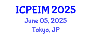 International Conference on Production Engineering and Industrial Management (ICPEIM) June 05, 2025 - Tokyo, Japan International Conference on Production Engineering and Industrial Management (ICPEIM) June 05, 2025 - Tokyo, Japan