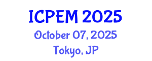 International Conference on Production Engineering and Management (ICPEM) October 07, 2025 - Tokyo, Japan