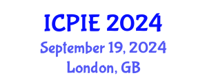 International Conference on Productivity, Innovation, and Entrepreneurship (ICPIE) September 19, 2024 - London, United Kingdom