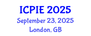 International Conference on Productivity, Innovation, and Entrepreneurship (ICPIE) September 23, 2025 - London, United Kingdom