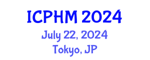 International Conference on Prognostics and Health Management (ICPHM) July 22, 2024 - Tokyo, Japan