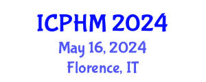 International Conference on Prognostics and Health Management (ICPHM) May 16, 2024 - Florence, Italy