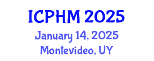 International Conference on Prognostics and Health Management (ICPHM) January 14, 2025 - Montevideo, Uruguay