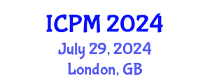 International Conference on Project Management (ICPM) July 29, 2024 - London, United Kingdom